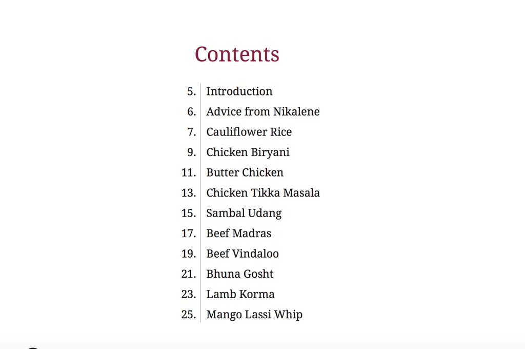 A Little Taste of India e-Book