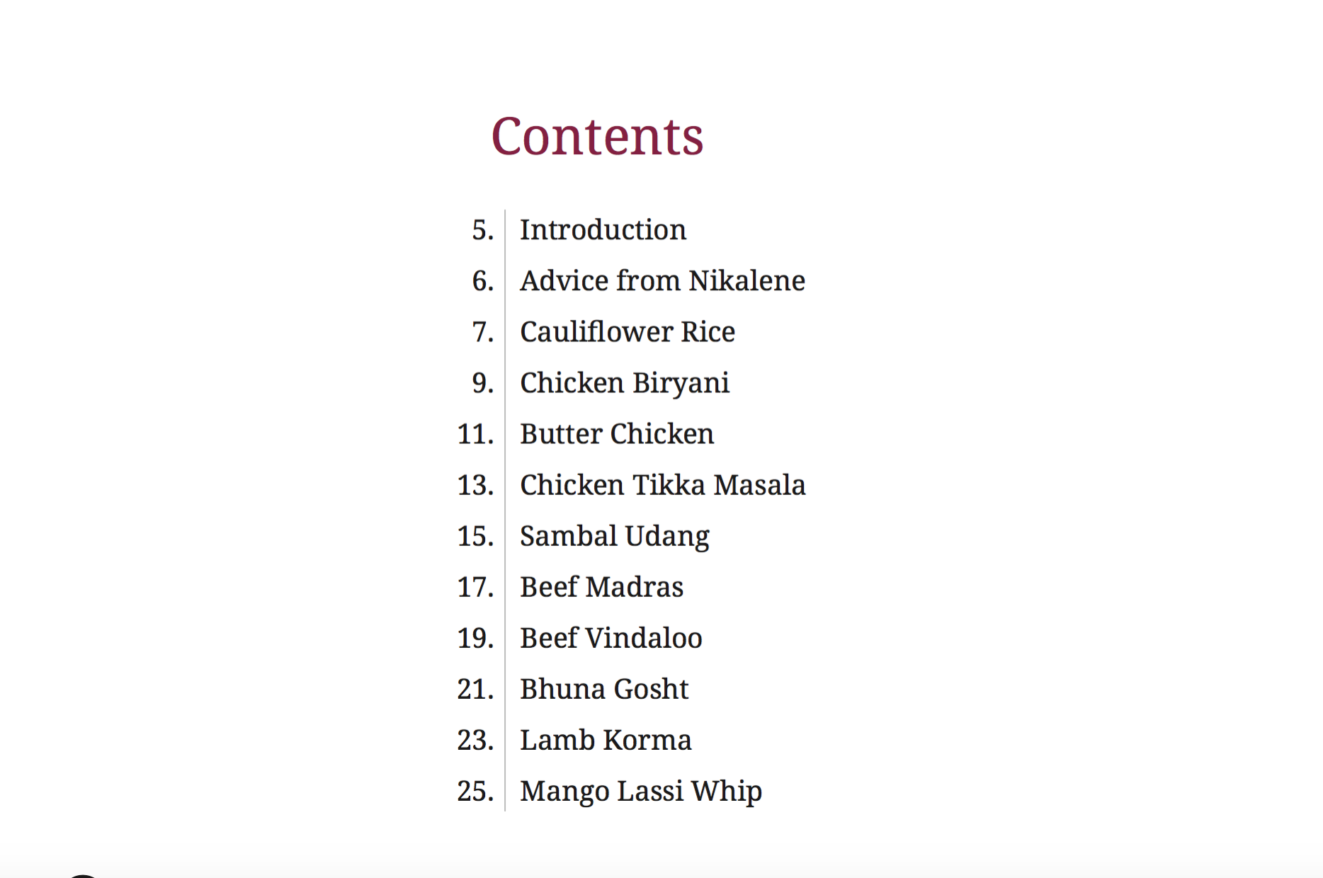 A Little Taste of India e-Book